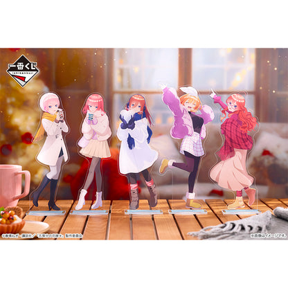 Ichiban Kuji the Quintessential Quintuplets With Love from the Quintuplets - G Prize Big Acrylic Stand Warmth Illustration