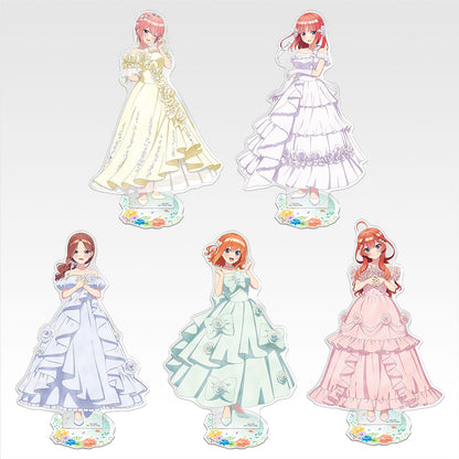 Ichiban Kuji the Quintessential Quintuplets With Love from the Quintuplets - H Prize Big Acrylic Stand Recolored Illustration