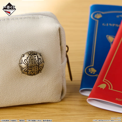 Ichiban Kuji 3rd Year Class Z Ginpachi Sensei Kuji-Style Youth Is Here! - F Prize Gintama High School Badge