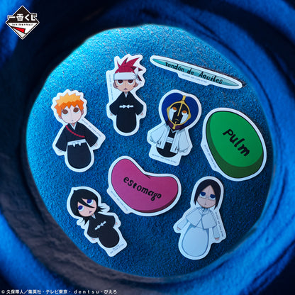 Ichiban Kuji Bleach Stirring Souls Vol.3 - H Prize Sticker Set Complete Set of 6 Types