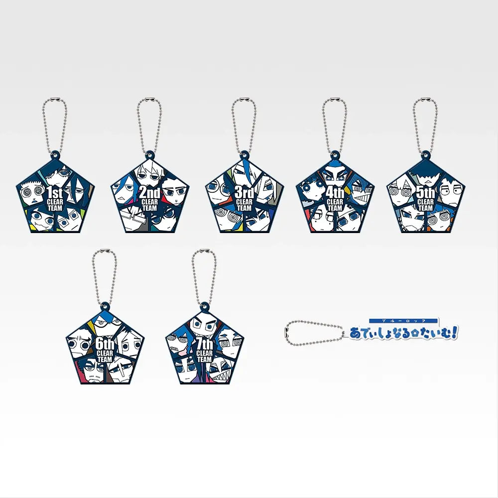 Ichiban Kuji Blue Lock Additional Time! - G Prize Rubber Strap Complete Set Of 8 Types