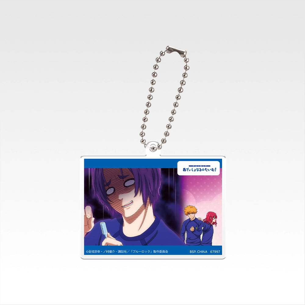 Ichiban Kuji Blue Lock Additional Time! - H Prize Scene Acrylic Charm Complete Set Of 7 Types