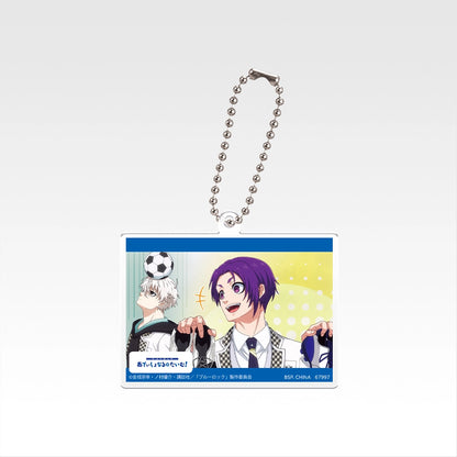 Ichiban Kuji Blue Lock Additional Time! - H Prize Scene Acrylic Charm Complete Set Of 7 Types