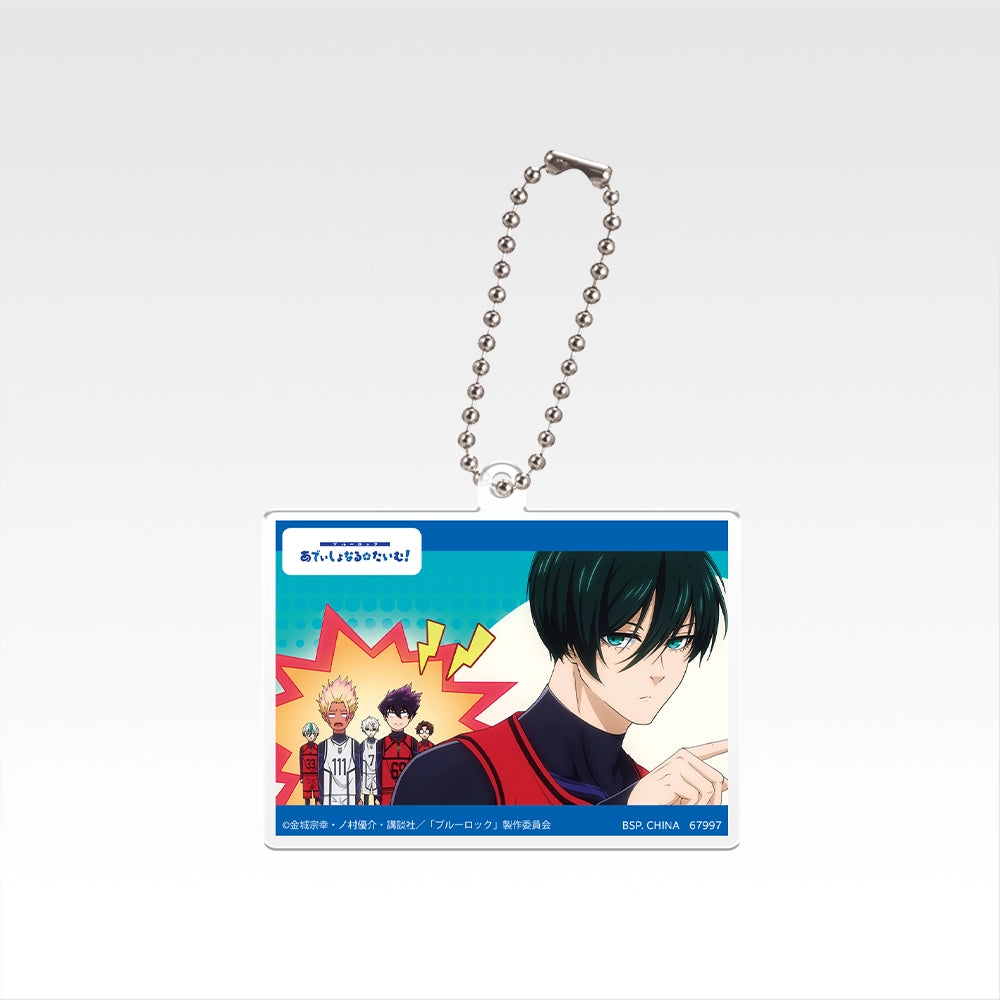 Ichiban Kuji Blue Lock Additional Time! - H Prize Scene Acrylic Charm Complete Set Of 7 Types