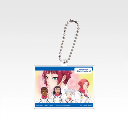 Ichiban Kuji Blue Lock Additional Time! - H Prize Scene Acrylic Charm Complete Set Of 7 Types