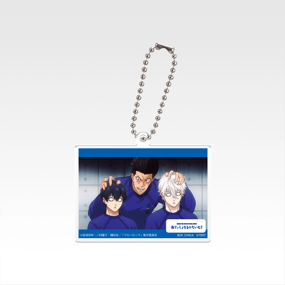 Ichiban Kuji Blue Lock Additional Time! - H Prize Scene Acrylic Charm Complete Set Of 7 Types
