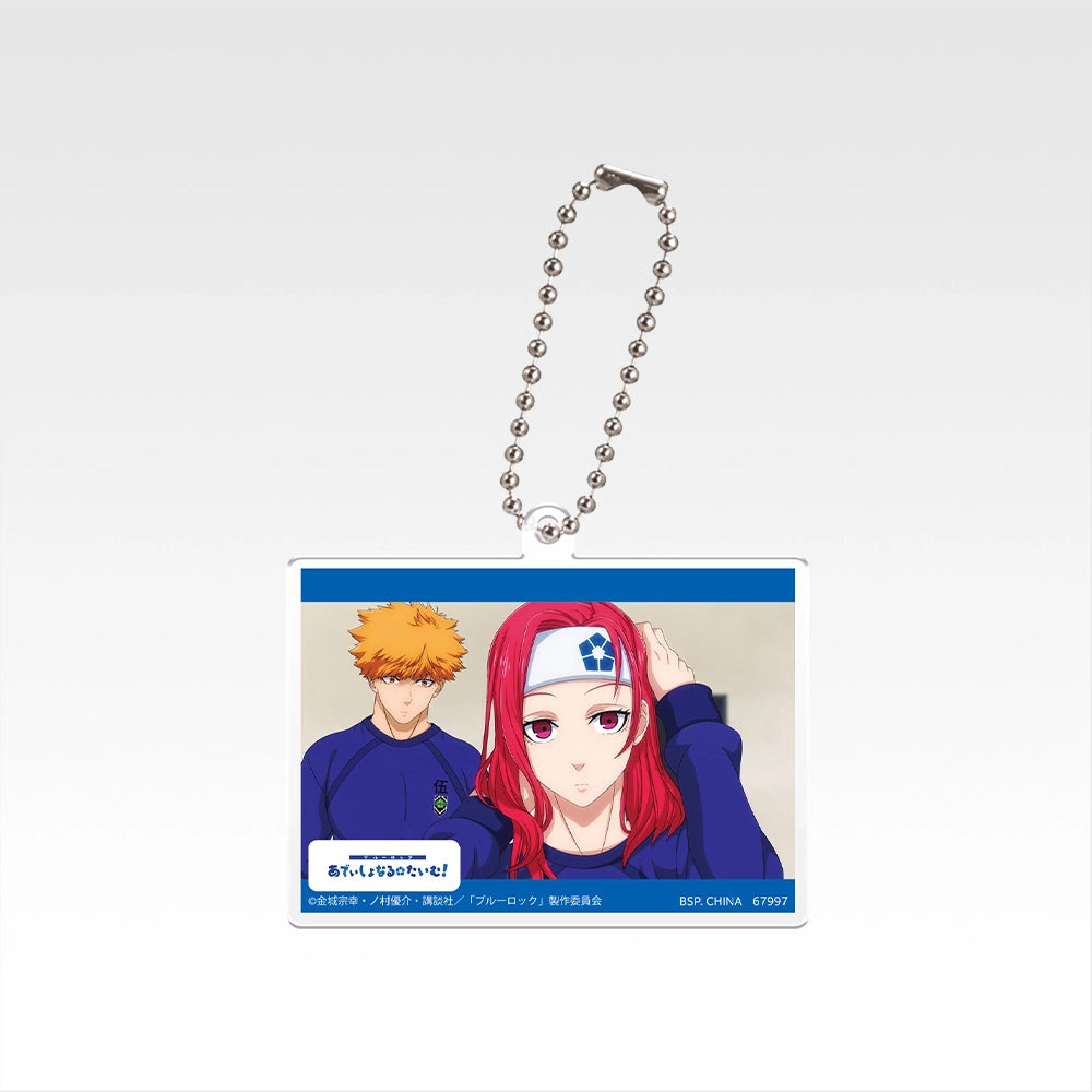Ichiban Kuji Blue Lock Additional Time! - H Prize Scene Acrylic Charm Complete Set Of 7 Types