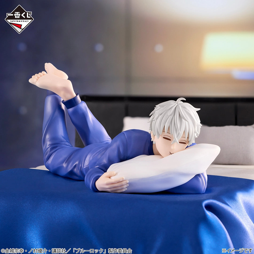 Ichiban Kuji Blue Lock Additional Time! - Last One Prize Seishiro Nagi Figure Sleeping Ver.