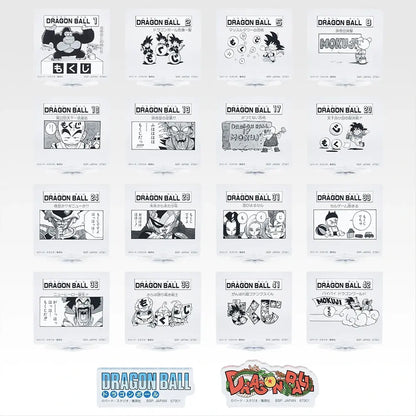 Ichiban Kuji Dragon Ball 40th Part 2 - H Prize MOKUJI Stand & Logo Block Complete Set of 18 Types