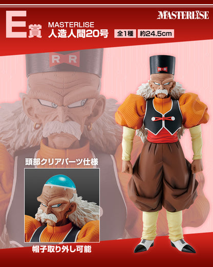 Ichiban Kuji Dragon Ball Ex Terror of The Androids - E Prize Masterlise Android 20