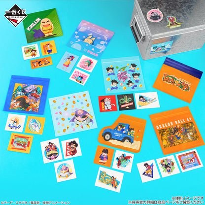 Ichiban Kuji Dragon Ball Snap Collection 2 - I Prize Zipper Bag & Sticker Set (8 Types)