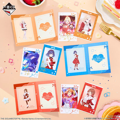 Ichiban Kuji Gakuen Idolmaster Part 4 - G Prize Photo Card Complete Set of 12