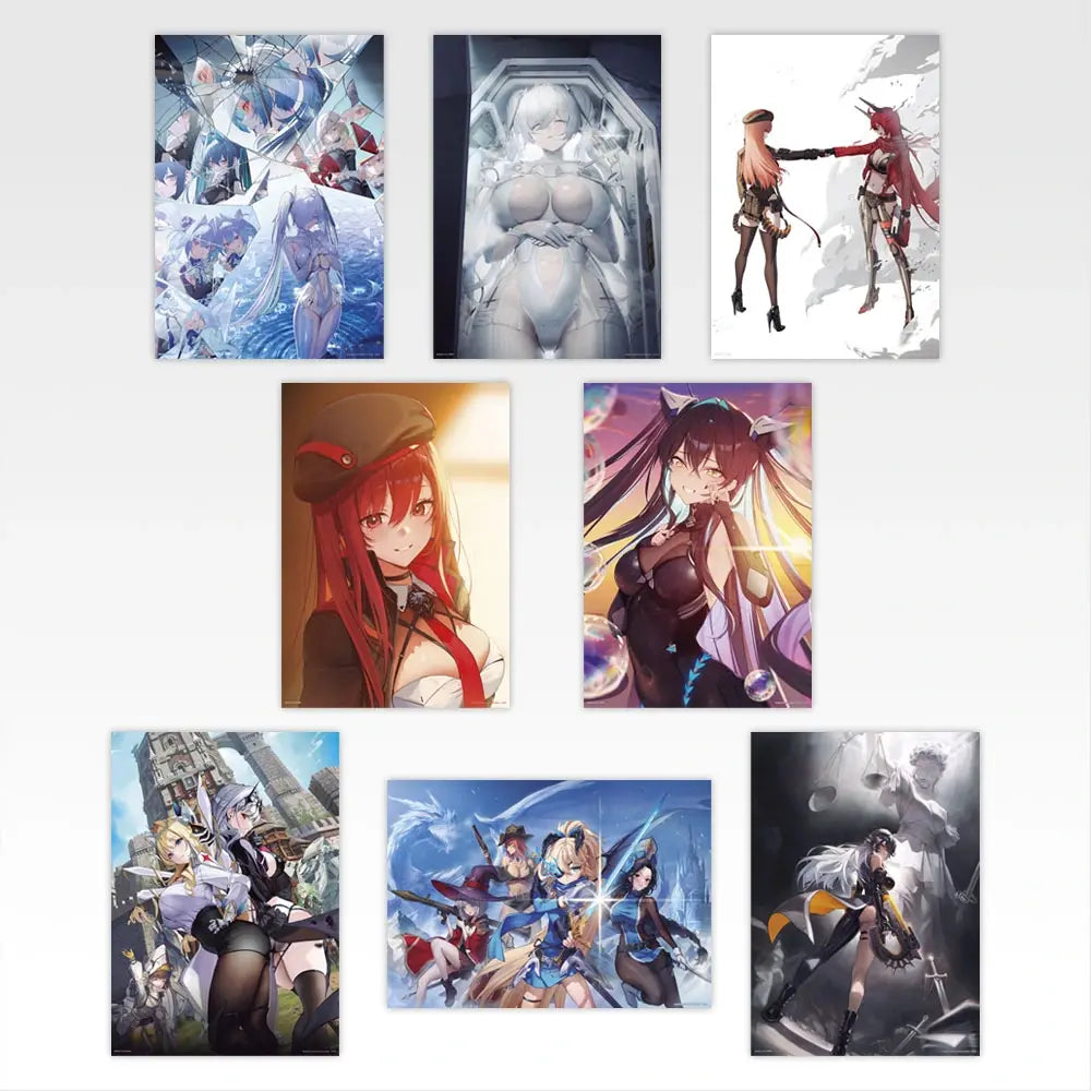 Ichiban Kuji Goddess of Victory: Nikke Chapter 6 - F Prize Clear Poster (8 Types)