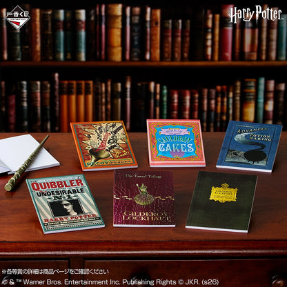 Ichiban Kuji Harry Potter Magical Holiday - H Prize Wizarding World Book-Style Notebook Collection (6 Types)