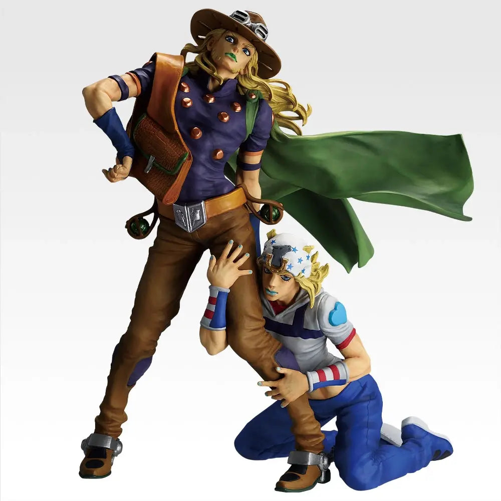 Ichiban Kuji JoJo's Bizarre Adventure The Gathering Of STARS - Last One Prize Johny Joestar & Gyro Zeppeli Masterlise Plus Figure