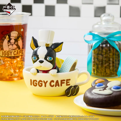 Ichiban Kuji Jojo's Bizarre Adventure The Jojo World - Last One Prize Iggy Cafe Figure Accessory Case