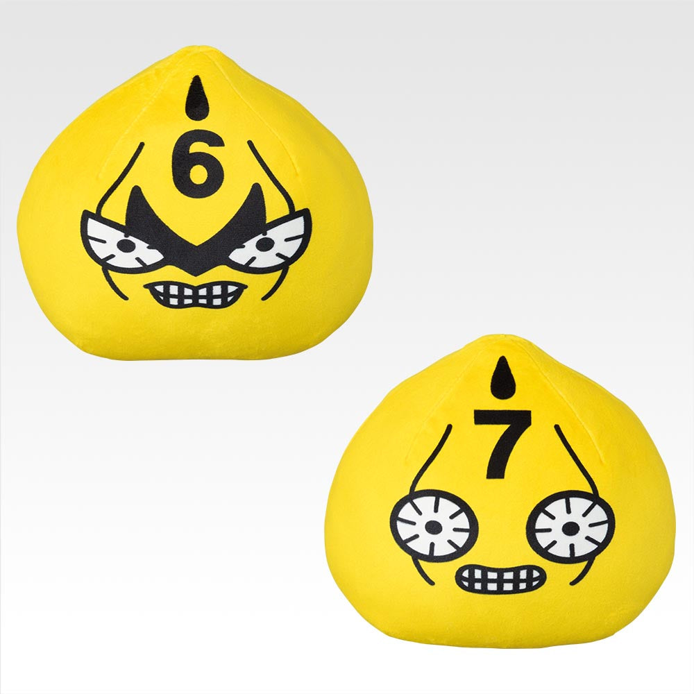 Ichiban Kuji Jojo's Bizarre Adventure The Jojo World - G Prize Mochimochimochi (S-P) Plush Toys Complete Set of 6 Types