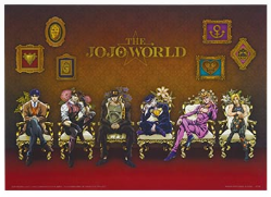 Ichiban Kuji Jojo's Bizarre Adventure The Jojo World - I Prize Clear Poster (7 Types)