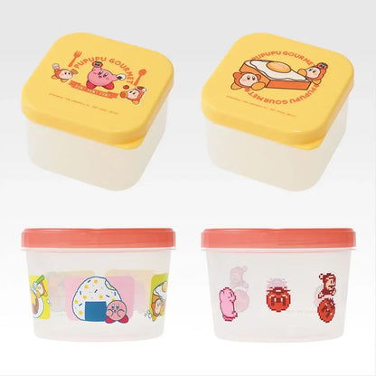 Ichiban Kuji Kirby Pupupu Gourmet - D Prize Full-Stomach Stock Container Complete Set of 4 Types