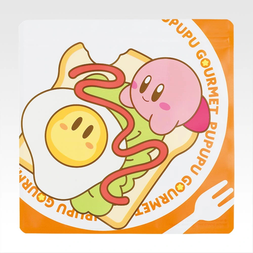 Ichiban Kuji Kirby Pupupu Gourmet - F Prize Sharing Zipper Bags Complete Set of 5 Types