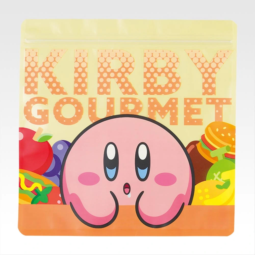 Ichiban Kuji Kirby Pupupu Gourmet - F Prize Sharing Zipper Bags Complete Set of 5 Types