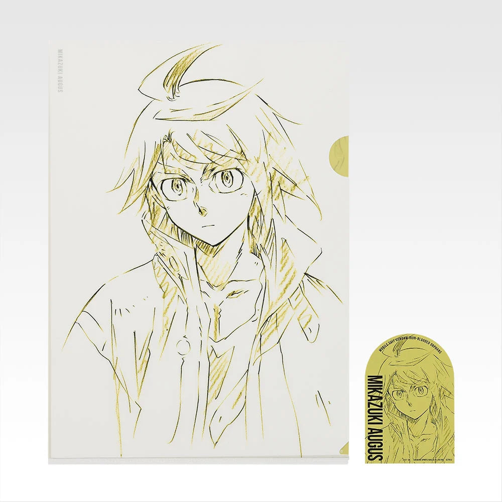 Ichiban Kuji Mobile Suit Gundam Iron Blooded Orphans - H Prize Clear File & Sticker Set of 10 Types