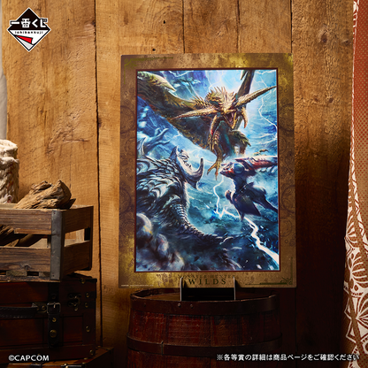 Ichiban Kuji Monster Hunter Wilds - B Prize Original Poster Art