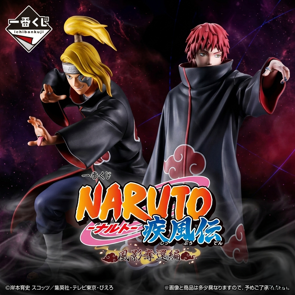 Ichiban Kuji Naruto Shippuden Kazekage Rescue Arc - Last One Prize Deidara Masterlise Figure