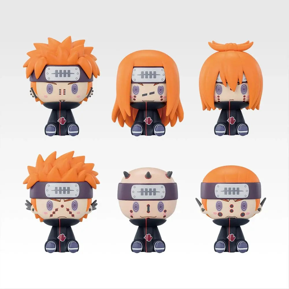 Ichiban Kuji Naruto Shippuden The Bridge of Peace and the Lament of Reincarnation - G Prize Chokonokko Figures Complete Set Of 6 Types