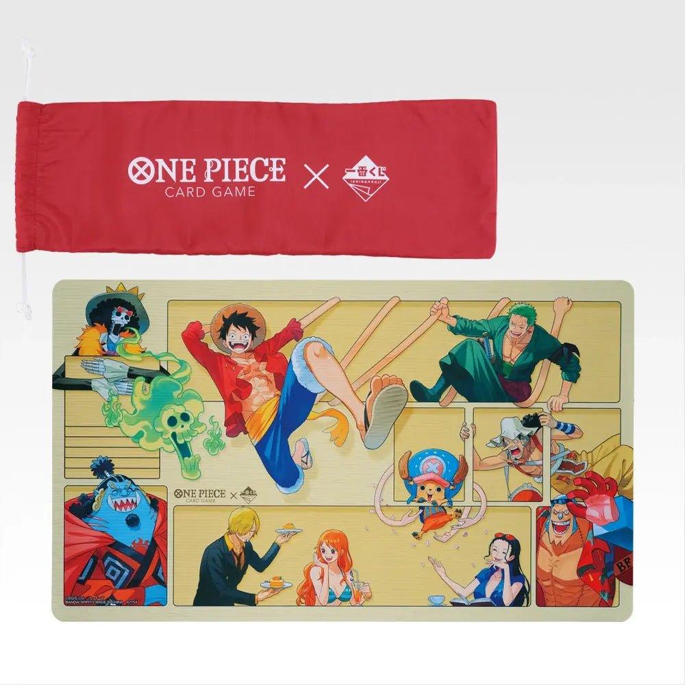 Ichiban Kuji One Piece Card Game - Last One Prize Ichiban Kuji Limited Edition Play Mat and Mat Case