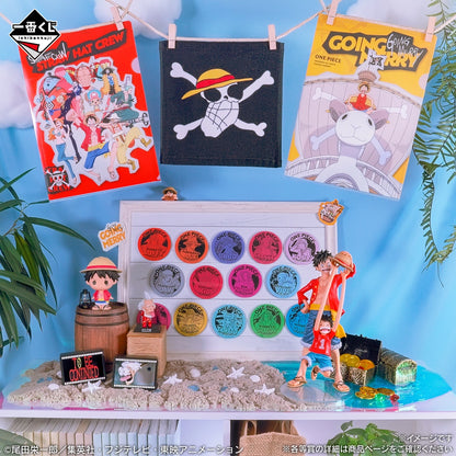 Ichiban Kuji One Piece Monkey D. Luffy Memories Of Adventure And The Voyage To The Future - G Prize Towels Complete Set Of 8 Types