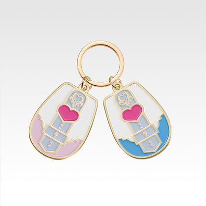Ichiban Kuji Pretty Cure Precure Forever Hearts! - F Prize Metal Charm Complete Set of 5 Types