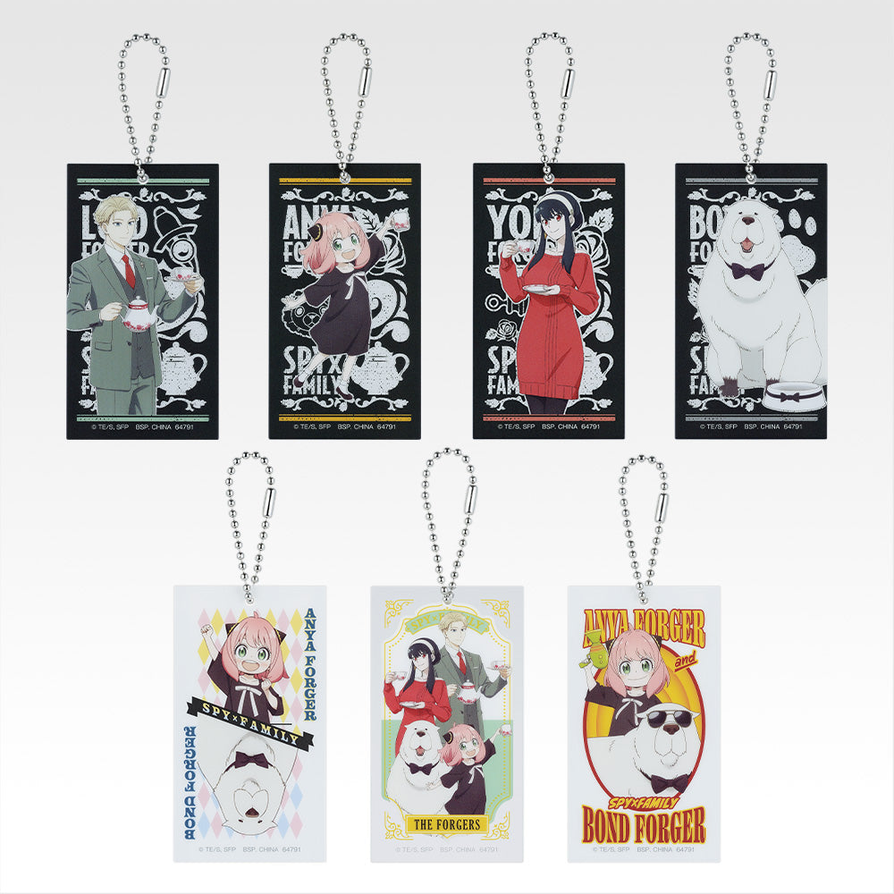 Ichiban Kuji Spy × Family Thanks for Being You - H Prize Acrylic Charm Complete Set of 7 Types