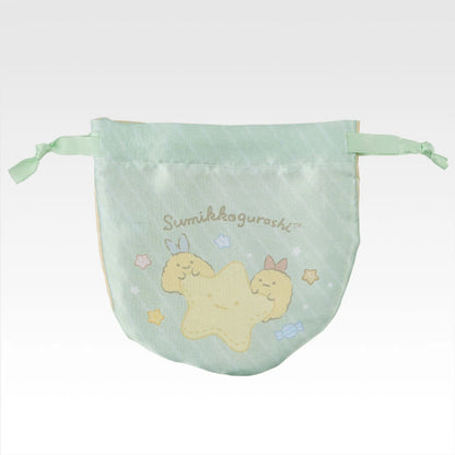 Ichiban Kuji Sumikko Gurashi A Night's Break with Sumikko - H Prize Drawstring Bags Collection Complete Set of 6 Types