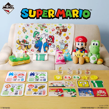 Ichiban Kuji Super Mario: Mario & Friends Always Together - C Prize Blanket with Storage Pocket