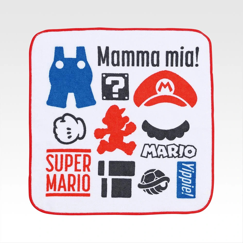 Ichiban Kuji Super Mario: Mario & Friends Always Together - E Prize Drawstring Bags or Towels Collection