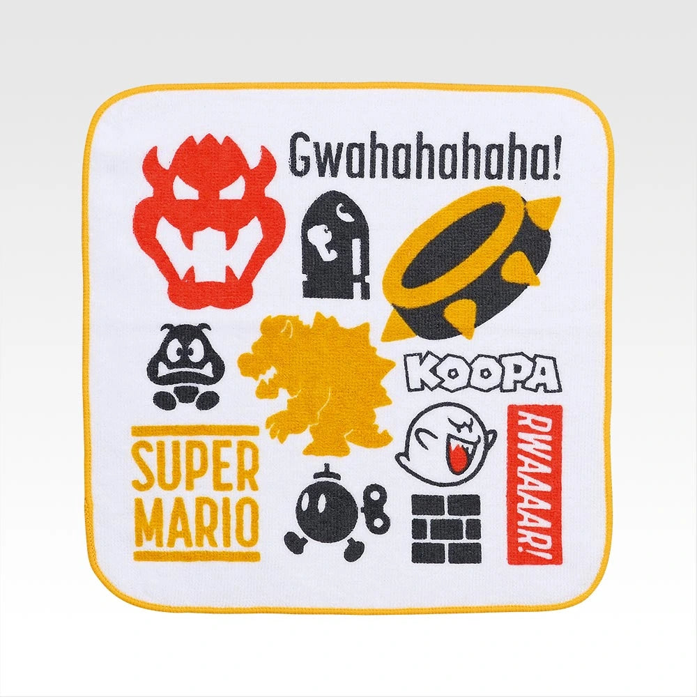 Ichiban Kuji Super Mario: Mario & Friends Always Together - E Prize Drawstring Bags or Towels Collection