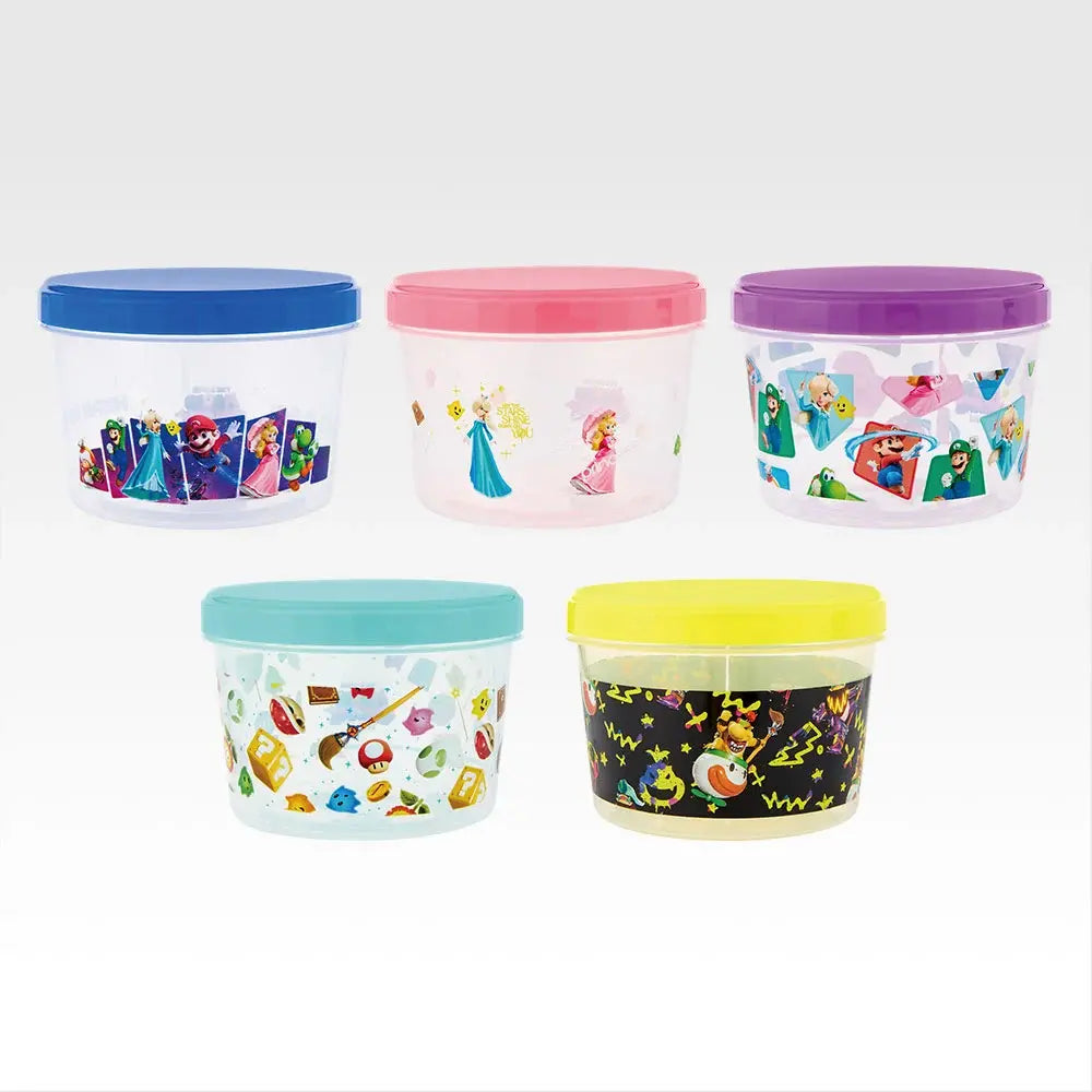 Ichiban Kuji The Super Mario Galaxy Movie - E Prize Stock Container Complete Set of 5 Types