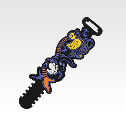 Ichiban Kuji Tim Burton's The Nightmare Before Christmas - G Prize Every Day is Halloween Rubber Collection Complete Set of 7