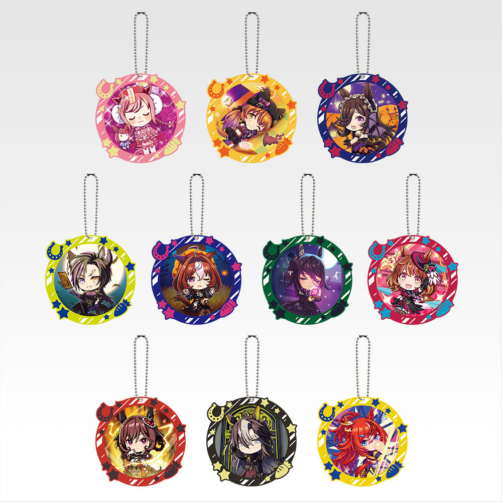 Ichiban Kuji Uma Musume Pretty Derby 12th Edition - F Prize Full Color Rubber Charm Complete Set of 10 Types