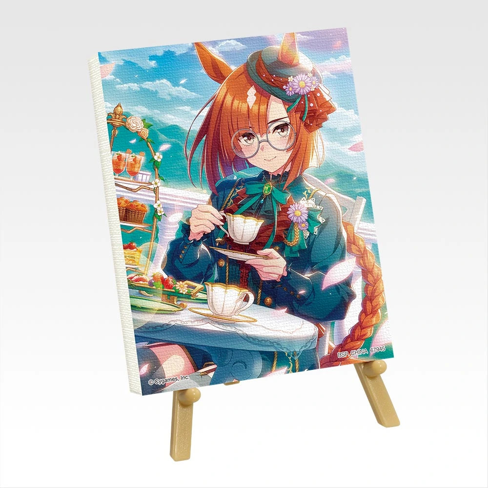 Ichiban Kuji Uma Musume Pretty Derby 13th Edition - G Prize Mini Plates With Easel Complete Set of 10 Types