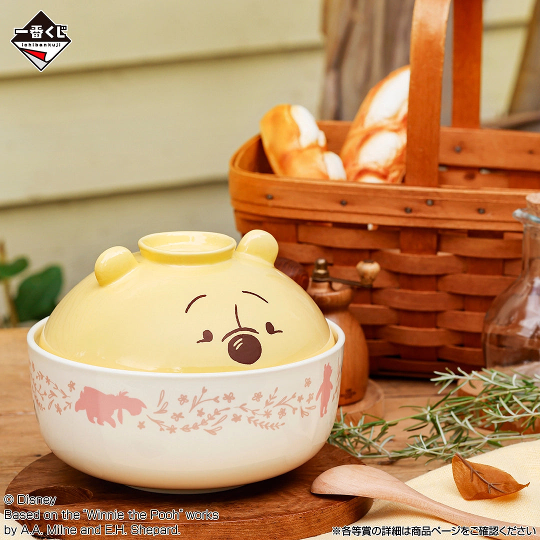 Ichiban Kuji Winnie the Pooh Cozy Winter Days - B Prize Warm Ceramic Bowl