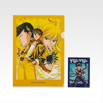 Ichiban Kuji Yu Yu Hakusho Dark Martial Arts Tournament Vol.2 - G Prize Clear Files & Stickers Complete Set of 6 Types