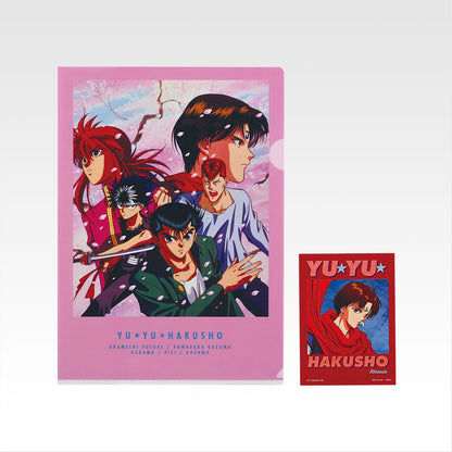Ichiban Kuji Yu Yu Hakusho Dark Martial Arts Tournament Vol.2 - G Prize Clear Files & Stickers Complete Set of 6 Types