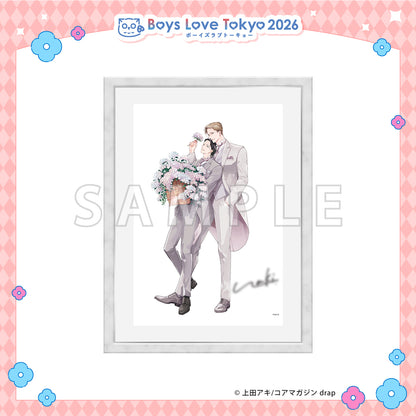 If Love Falls on You - Boys Love Tokyo 2026 Framed Reproduction of Original Artwork [Pre-Order Late June 2026]