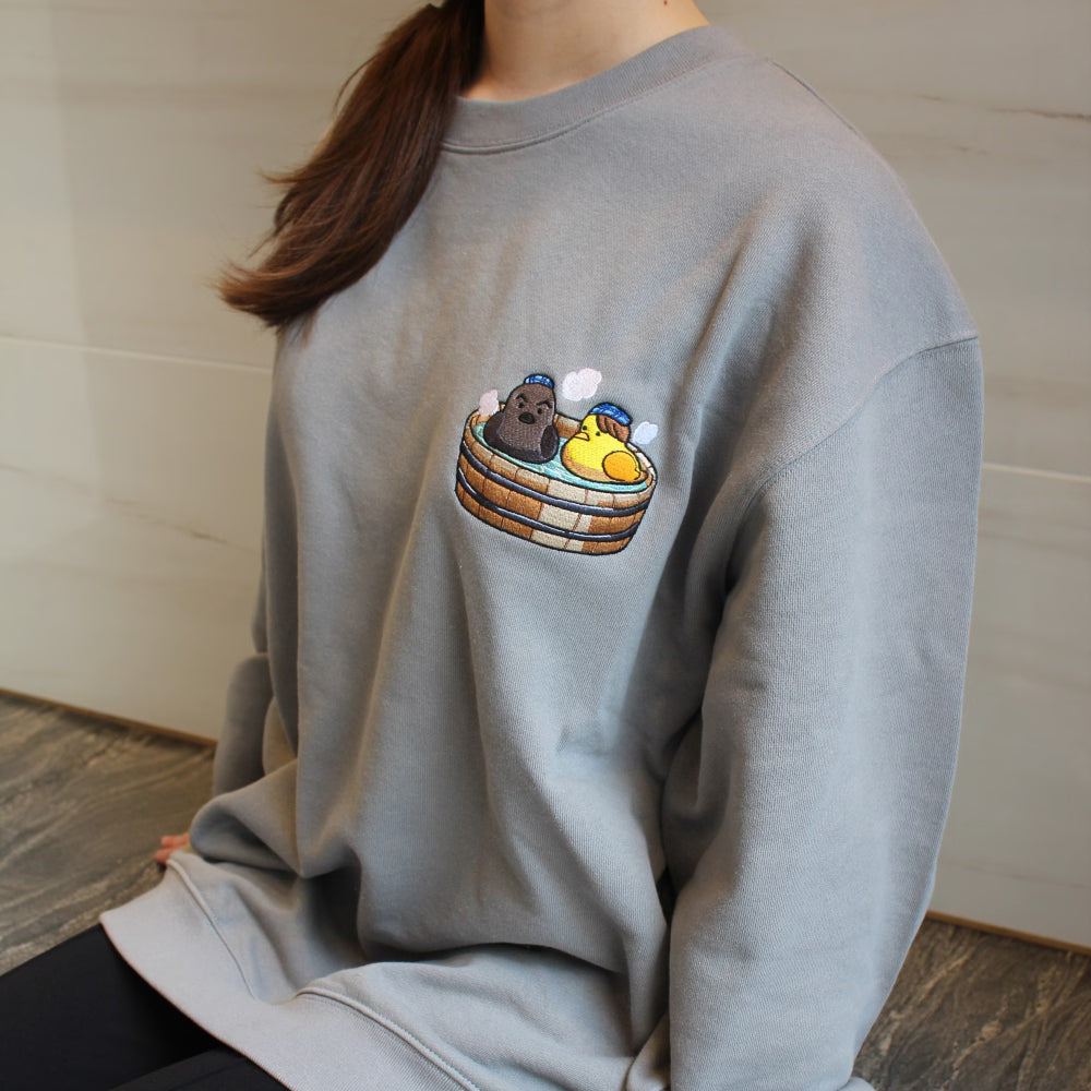 If You Say So, I'll Hold You x home date cafe - Shinobu Sized Oversized Sweatshirt [Pre-Order Aug 2026]