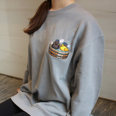 If You Say So, I'll Hold You x home date cafe - Shinobu Sized Oversized Sweatshirt [Pre-Order Aug 2026]