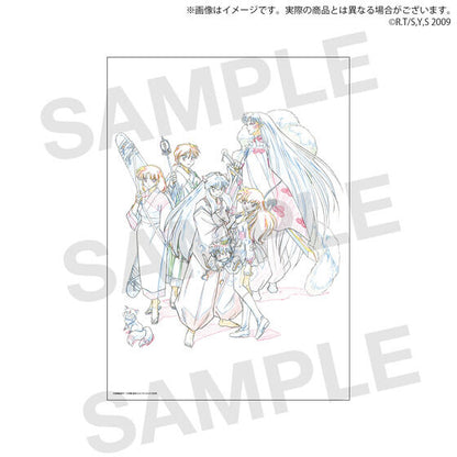Inuyasha Sunrise World Rumiko Takahashi Fair - Shadow-Designed Original Drawings & Completed Illustration Print Set [Pre-Order Jul 2026]