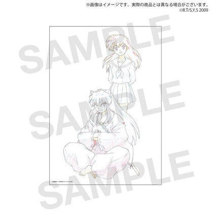 Inuyasha Sunrise World Rumiko Takahashi Fair - Shadow-Designed Original Drawings & Completed Illustration Print Set [Pre-Order Jul 2026]