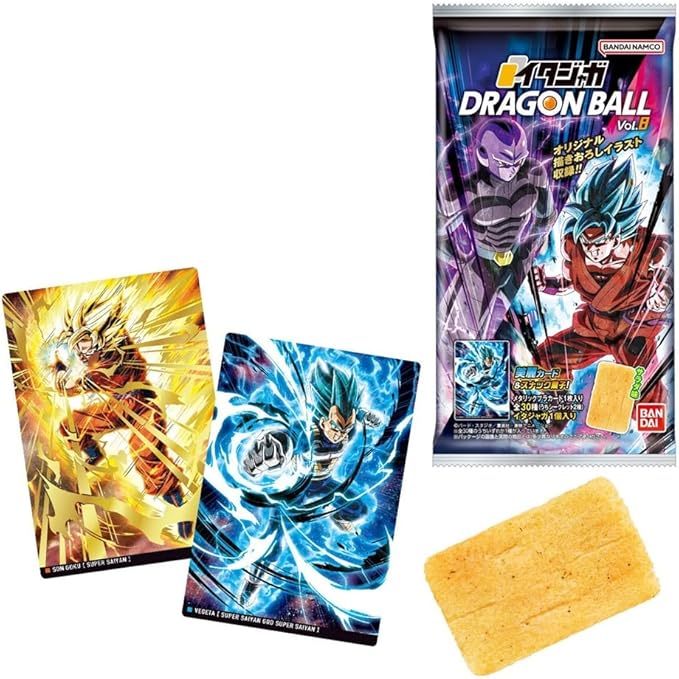 Itajaga Dragon Ball Vol.8 Candy Toys, Snacks (Box of 20 Pcs)